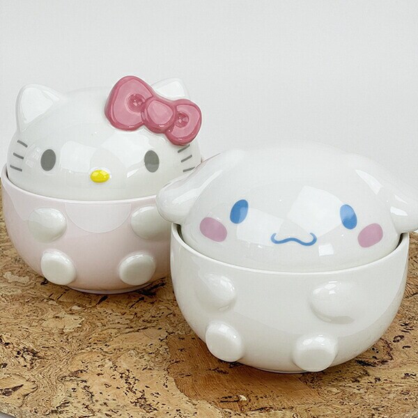 サンリオ ハローキティ フタ付きどんぶり 食器  Sanrio