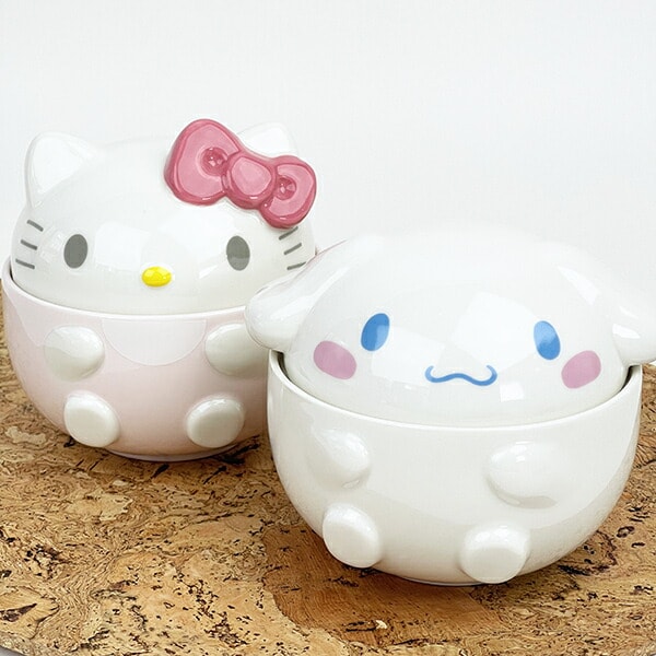 サンリオ シナモロール フタ付どんぶり 食器 シナモン  Sanrio