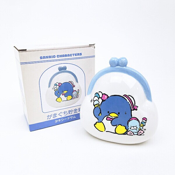 サンリオ タキシードサム がまぐち貯金箱 バンク インテリア Sanrio