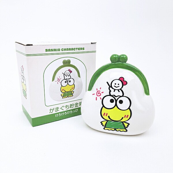 サンリオ けろけろけろっぴ がまぐち貯金箱 バンク インテリア Sanrio