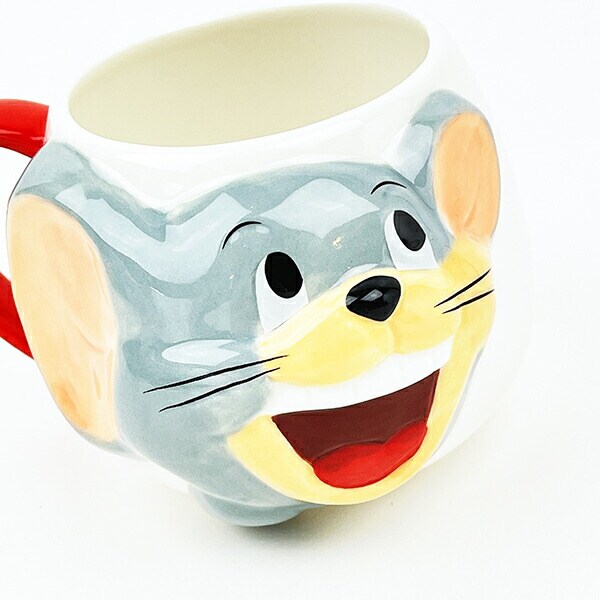 トムとジェリー タフィー レトロ フェイスマグ コップ