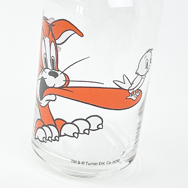 トムとジェリー トム レトロ缶型グラス コップ トムジェリ 日本製