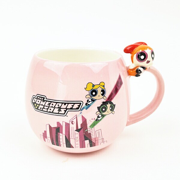 パワーパフガールズ フィギュア付きマグ コップ