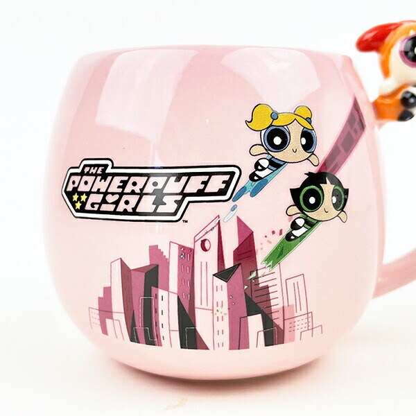 パワーパフガールズ フィギュア付きマグ コップ