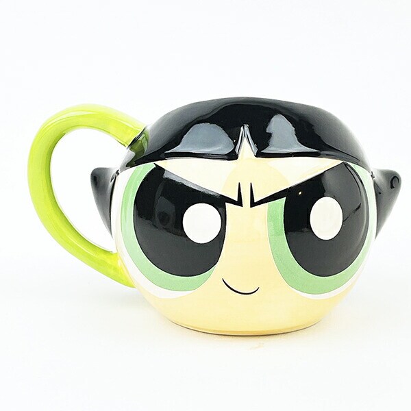 パワーパフガールズ バターカップ フェイスマグ コップ