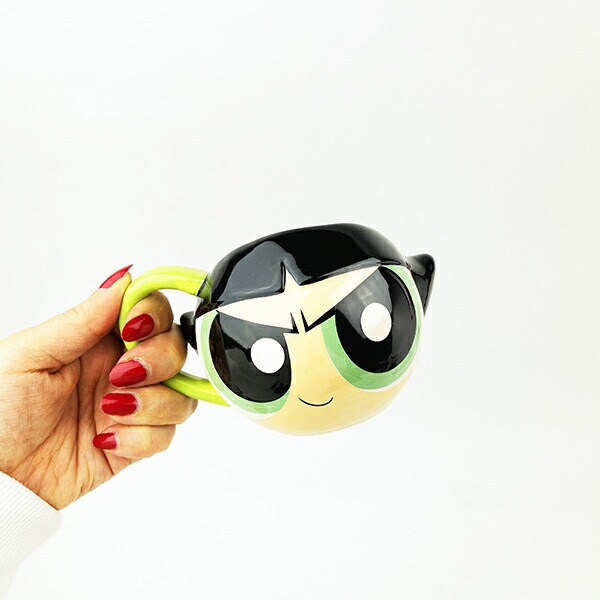 パワーパフガールズ バターカップ フェイスマグ コップ