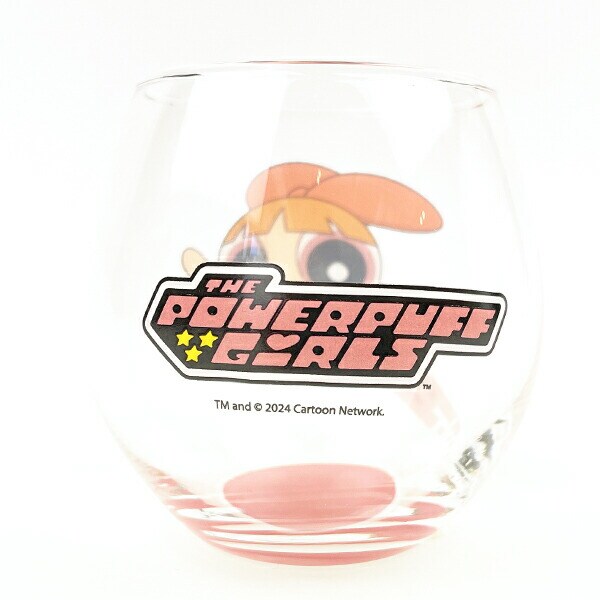 パワーパフガールズ ブロッサム まんまるグラス コップ 日本製