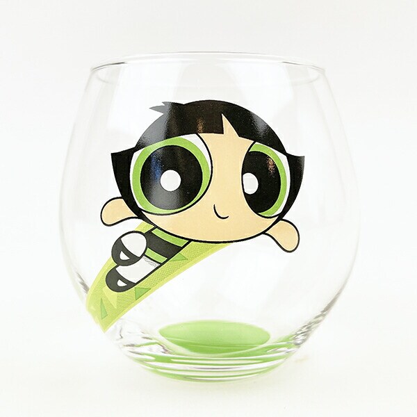 パワーパフガールズ バターカップ まんまるグラス コップ 日本製