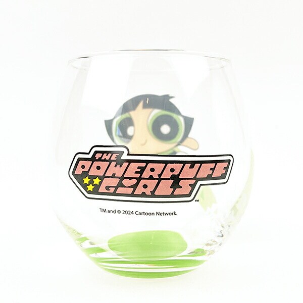 パワーパフガールズ バターカップ まんまるグラス コップ 日本製