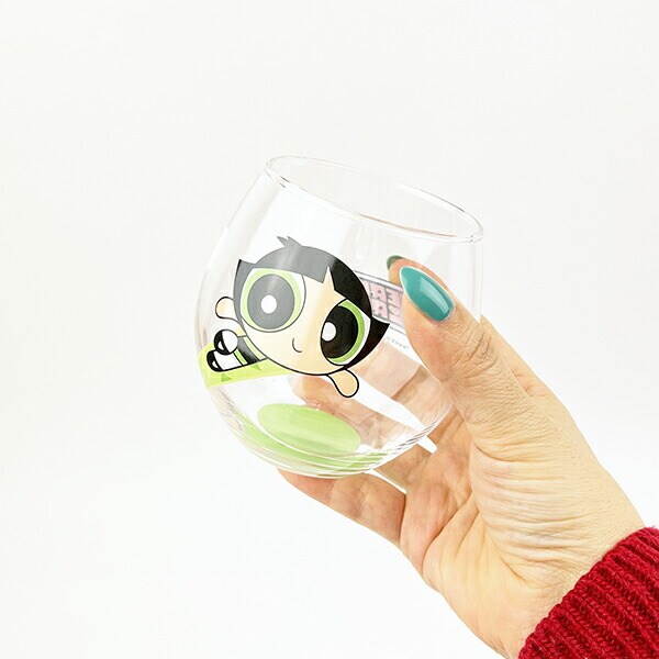 パワーパフガールズ バターカップ まんまるグラス コップ 日本製