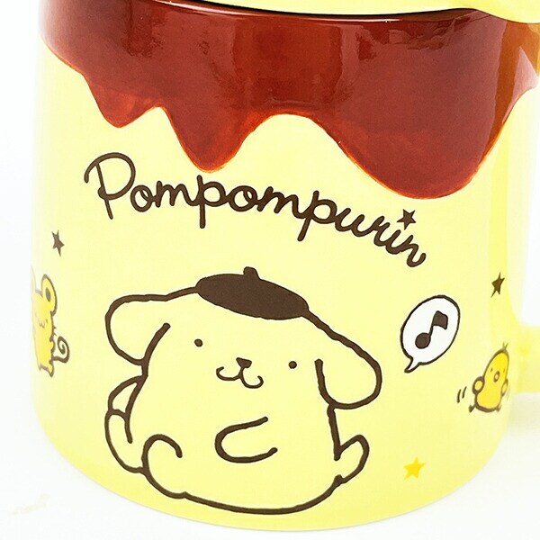 サンリオ ポムポムプリン おしりのフタ付きマグ コップ Sanrio