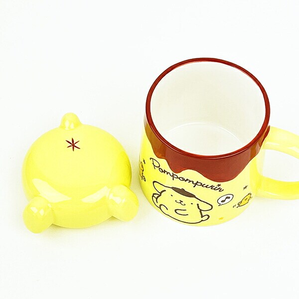 サンリオ ポムポムプリン おしりのフタ付きマグ コップ Sanrio