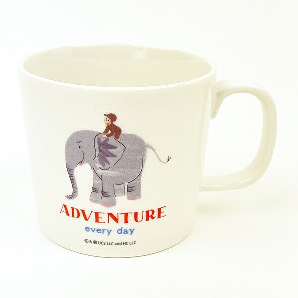 おさるのジョージ in the cityエレファント マグカップ コップ 日本製