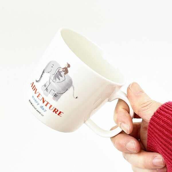 おさるのジョージ in the cityエレファント マグカップ コップ 日本製