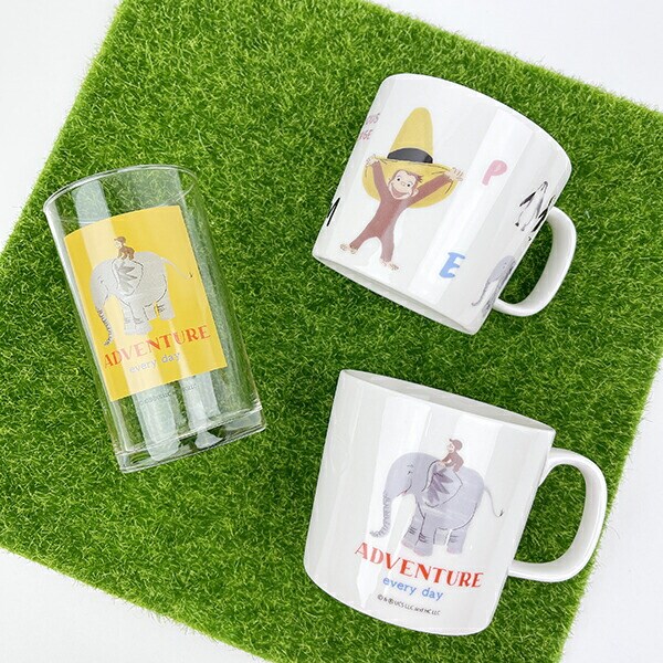 おさるのジョージ in the cityエレファント マグカップ コップ 日本製