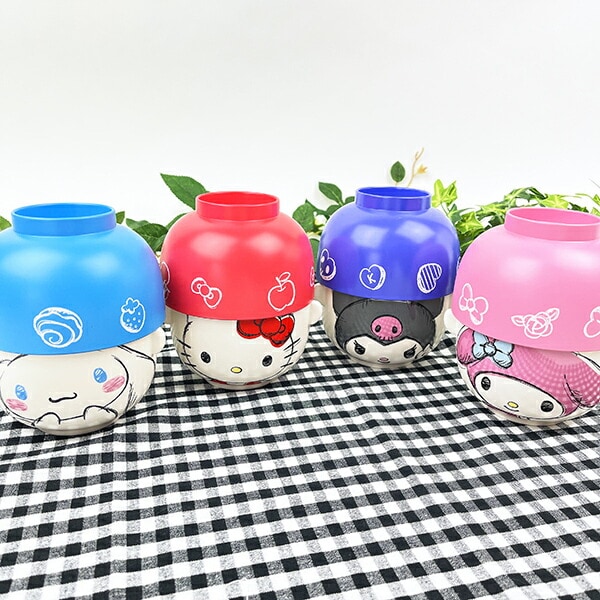サンリオ ハローキティ 汁椀茶碗セット(大) 食器 Sanrio