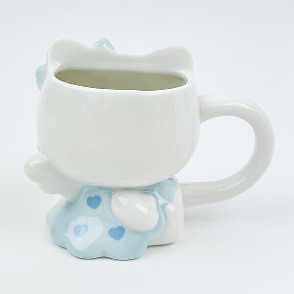 サンリオ ハローキティ エンジェル ダイカットマグカップ(ブルー) Sanrio