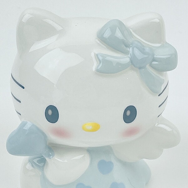サンリオ ハローキティ エンジェル 貯金箱(ブルー) Sanrio