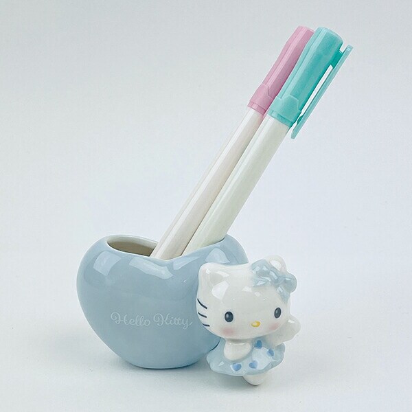サンリオ ハローキティ エンジェル ペンスタンド(ブルー) Sanrio