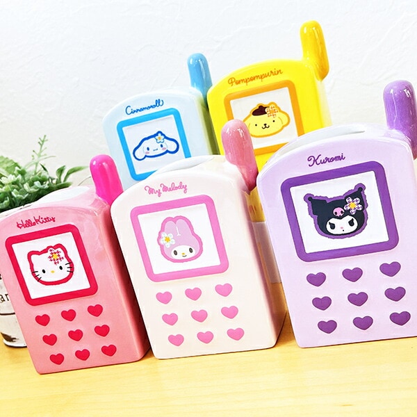 サンリオ ハローキティ ガラケー型ペンスタンド カオハナ Sanrio