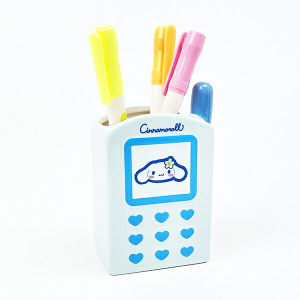 サンリオ シナモロール ガラケー型ペンスタンド カオハナ シナモン Sanrio