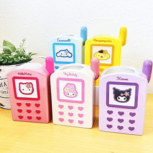サンリオ クロミ ガラケー型ペンスタンド カオハナ Sanrio