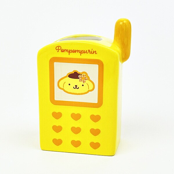 サンリオ ポムポムプリン ガラケー型ペンスタンド カオハナ Sanrio