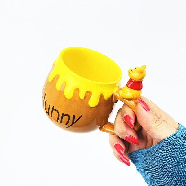 ディズニー くまのプーさん フィギュア付きマグカップ ファニーフェース Disney