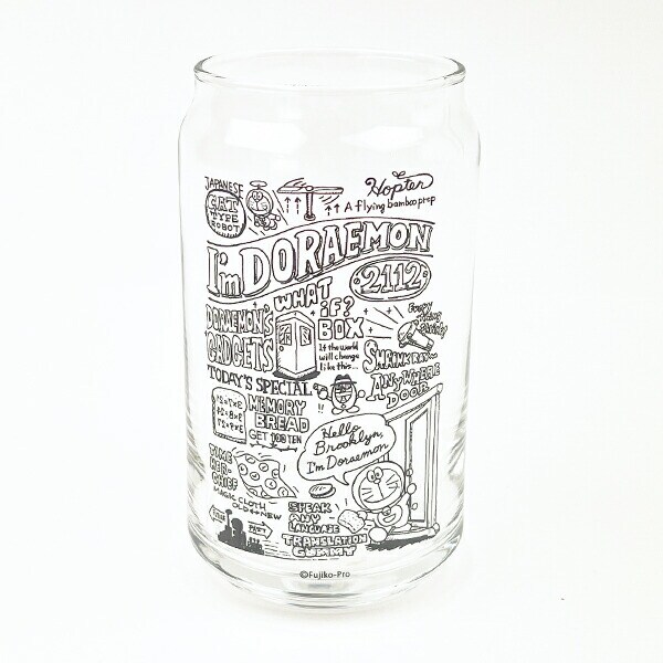 ドラえもん 缶型グラス コップ 日本製