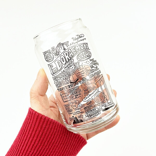 ドラえもん 缶型グラス コップ 日本製