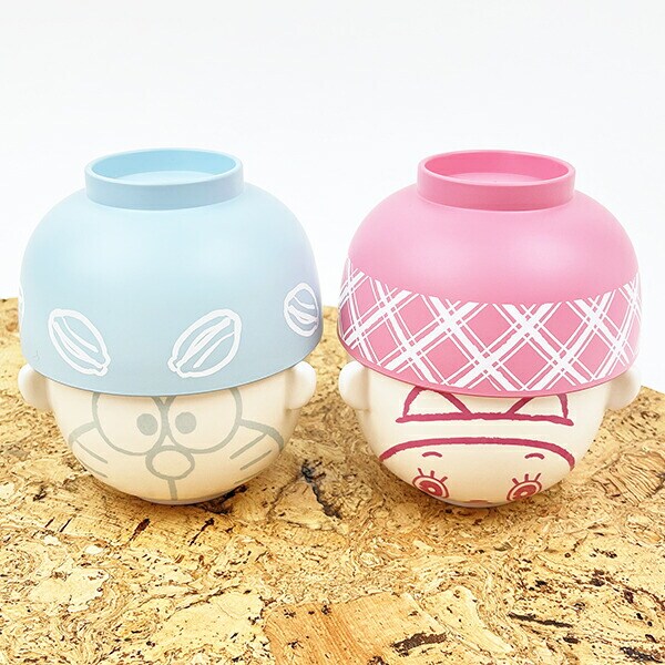ドラえもん ミニ 汁椀茶碗セット ブルー 食器 日本製
