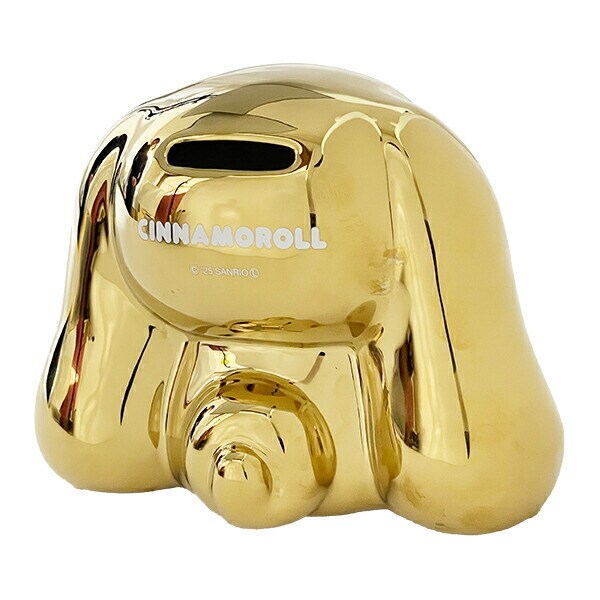サンリオ シナモロール 貯金箱 ゴールド シナモン Sanrio