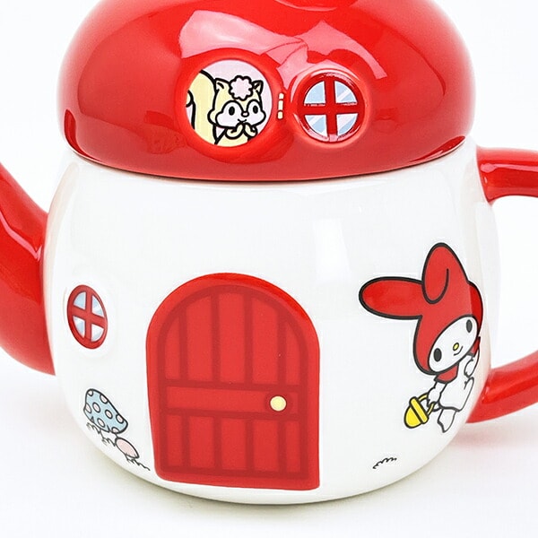 サンリオ マイメロディ 赤いきのこのおうち ティーポット キッチン Sanrio