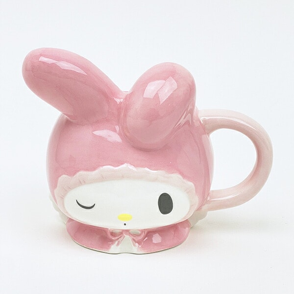 サンリオ マイメロディ フェイスマグカップ ホワイトエンジェル コップ Sanrio