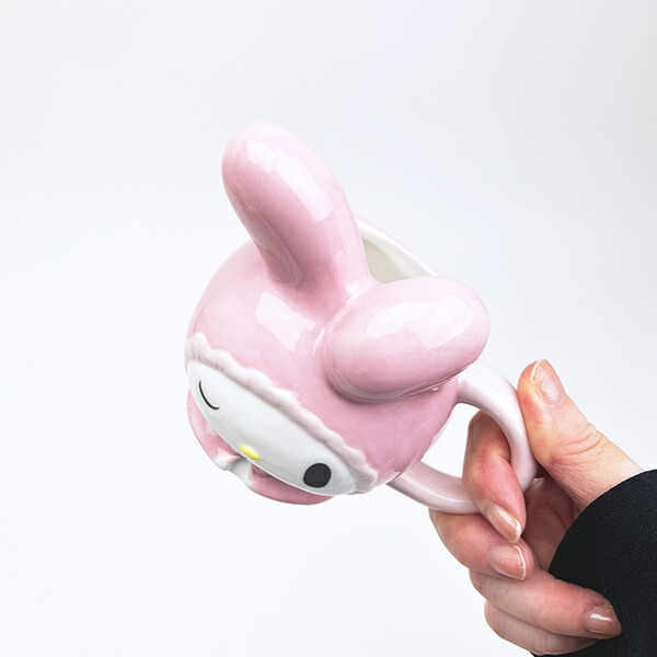 サンリオ マイメロディ フェイスマグカップ ホワイトエンジェル コップ Sanrio