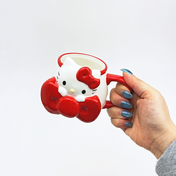 サンリオ ハローキティ フィギュア付きマグ エッジー マグカップ sanrio