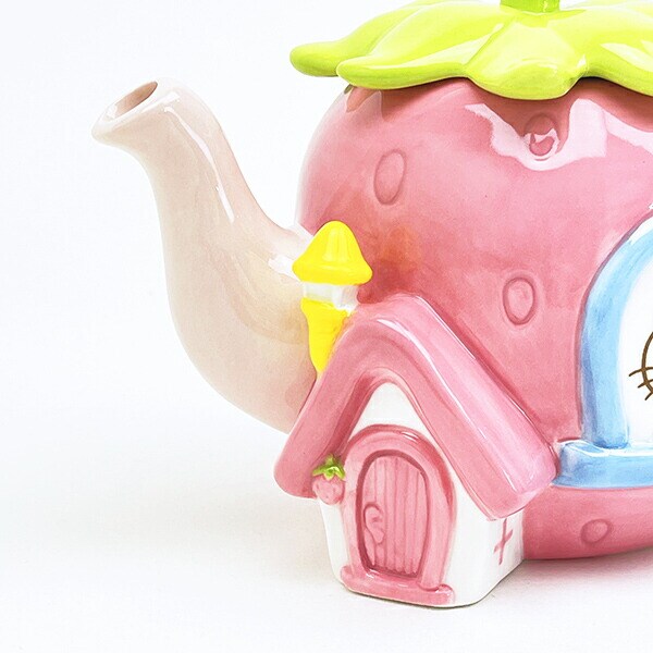 サンリオ ハローキティ ティーポット いちごのおうち Sanrio