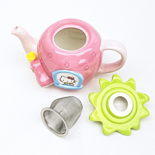 サンリオ ハローキティ ティーポット いちごのおうち Sanrio