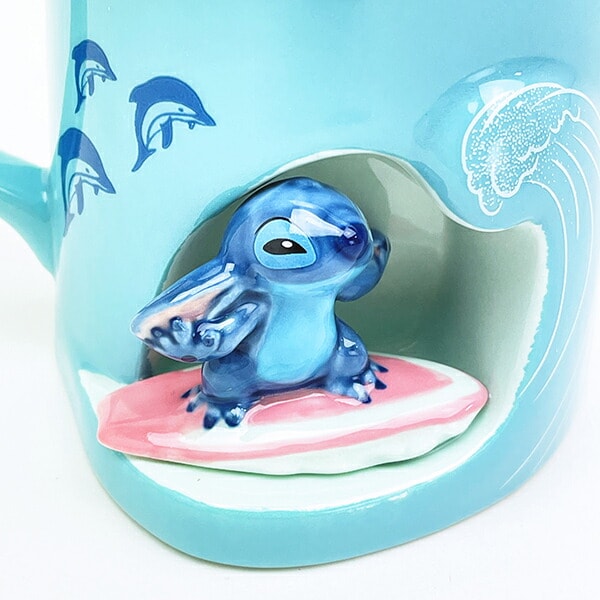 ディズニー スティッチ サーフィンマグカップ コップ Disney