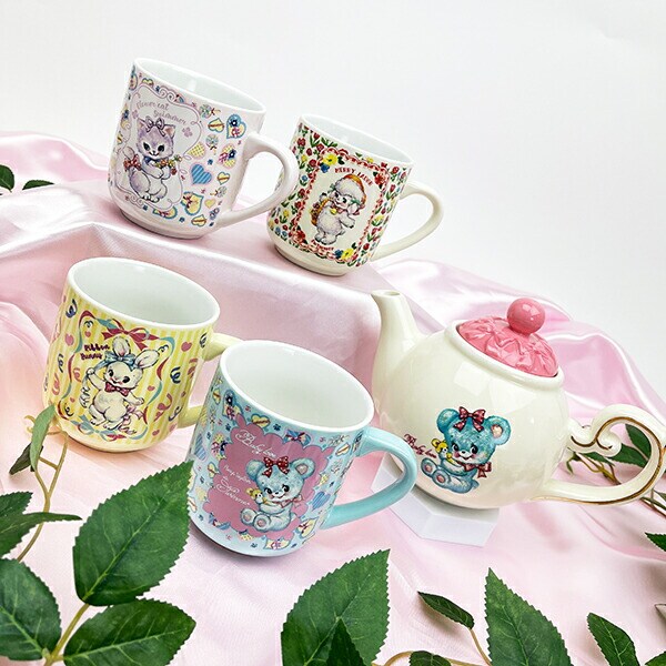 SWIMMER(スイマー) ハグリー 総柄マグカップ えんぴつアート コップ