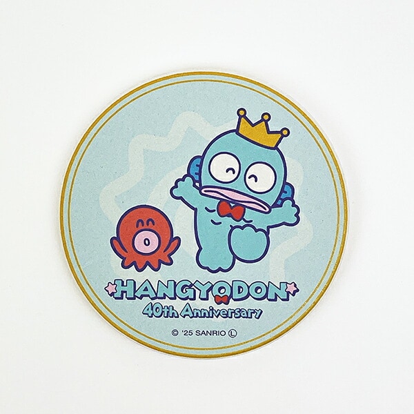 サンリオ ハンギョドン 40th 吸水コースター 日本製 Sanrio