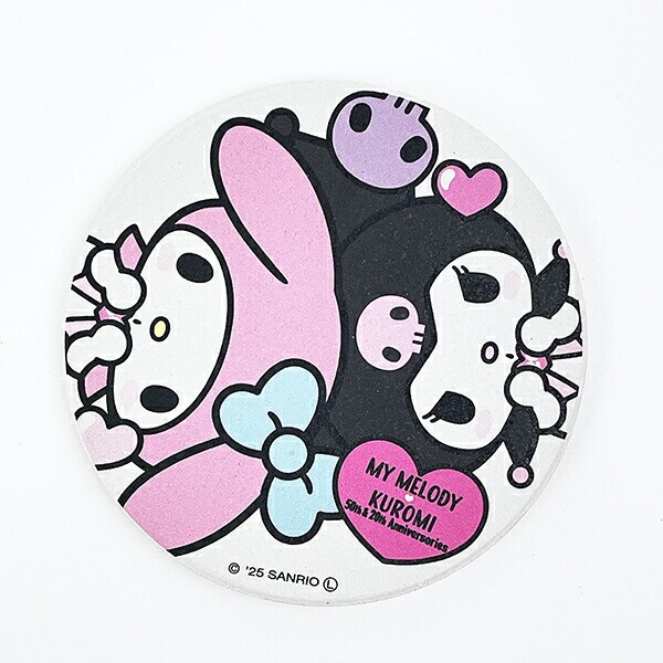 サンリオ マイメロディ50th＆クロミ20th 吸水コースター 日本製 Sanrio