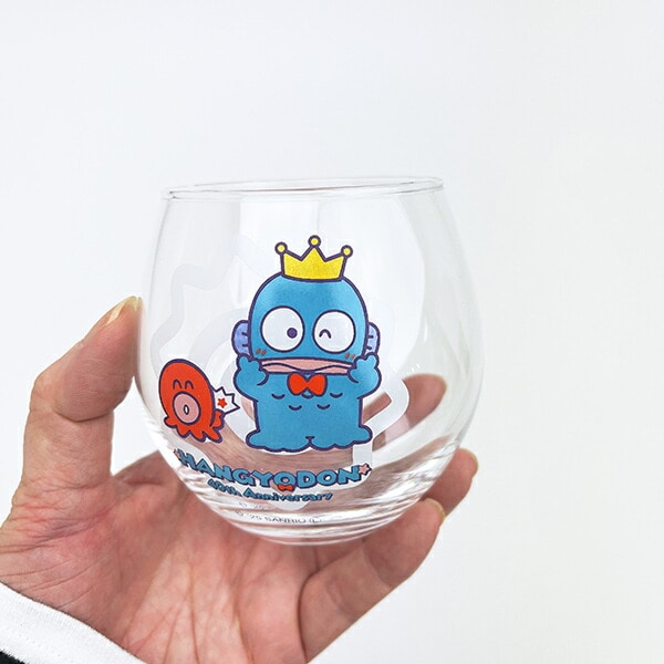 サンリオ ハンギョドン 40th まんまるグラス コップ 日本製 Sanrio