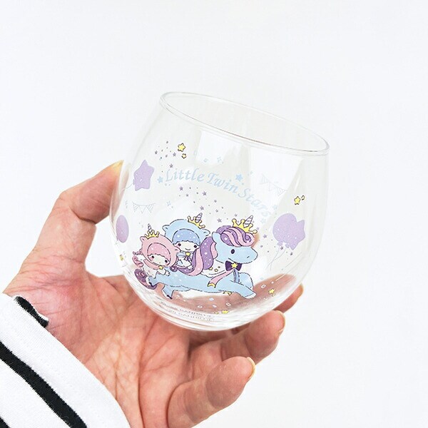 サンリオ キキララ 50ｔｈ まんまるグラス コップ 日本製 Sanrio