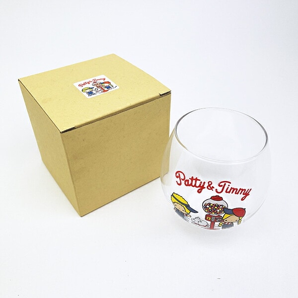サンリオ パティ＆ジミィ まんまるグラス コップ Sanrio