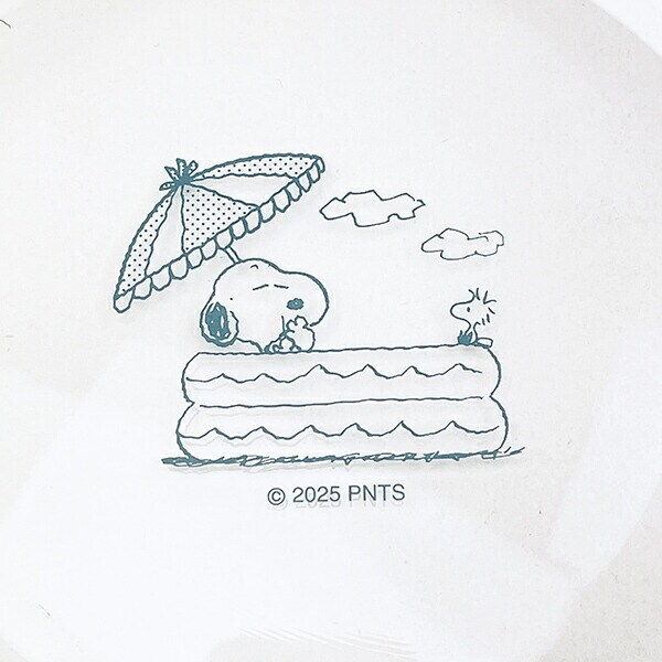 スヌーピー チルライフ  ガラスプレート 食器 SNOOPY