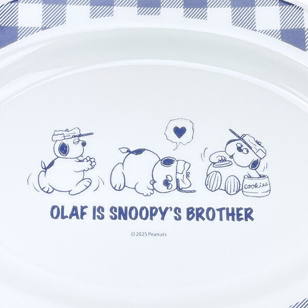 スヌーピー オラフ 楕円プレート 食器 SNOOPY