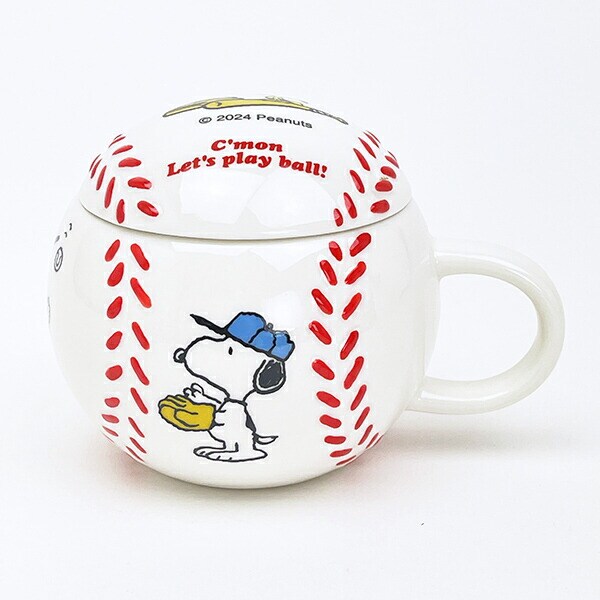 スヌーピー ベースボールマグカップ コップ SNOOPY