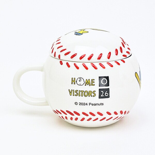 スヌーピー ベースボールマグカップ コップ SNOOPY