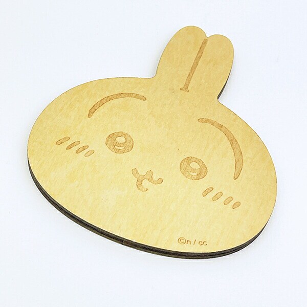 ちいかわ うさぎ 木製コースター